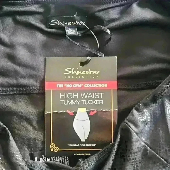 Shinestar Snake Print Leggings - Picture 3 of 7